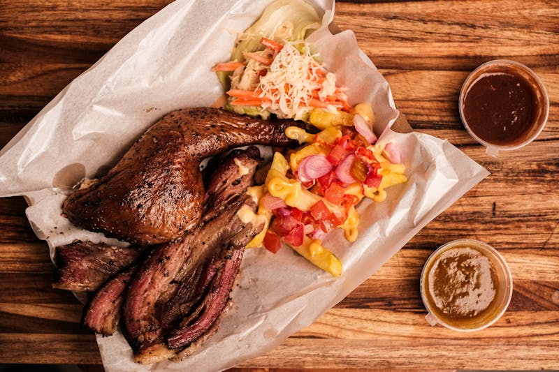 House-made creamy coleslaw in bowl